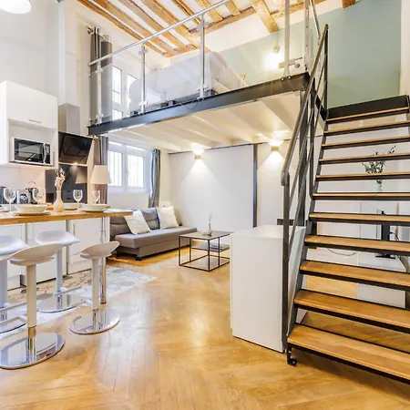 Quiet 1br 4p - Place Des Victoires *