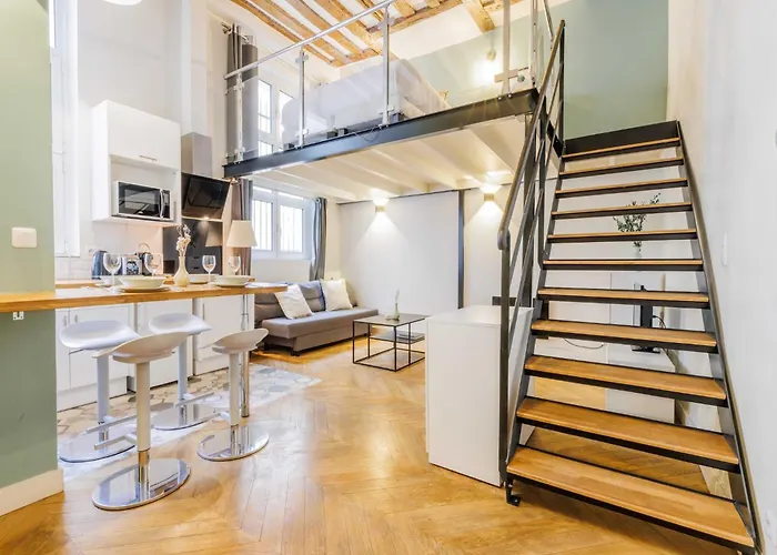 Quiet 1br 4p - Place Des Victoires *